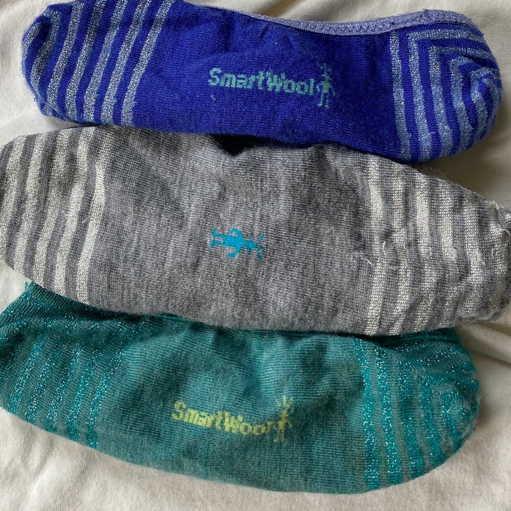 3 pairs Smartwool no-show socks
